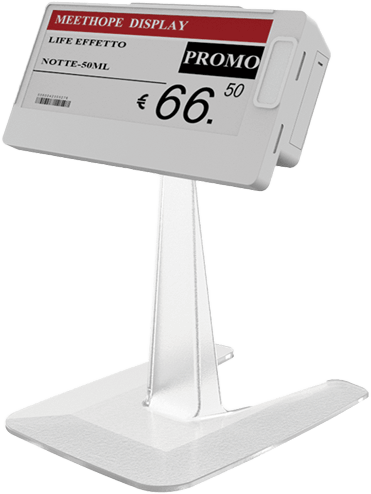 Digital price tag table stand support